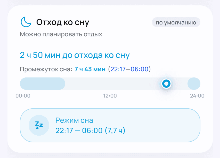 Контроль сна